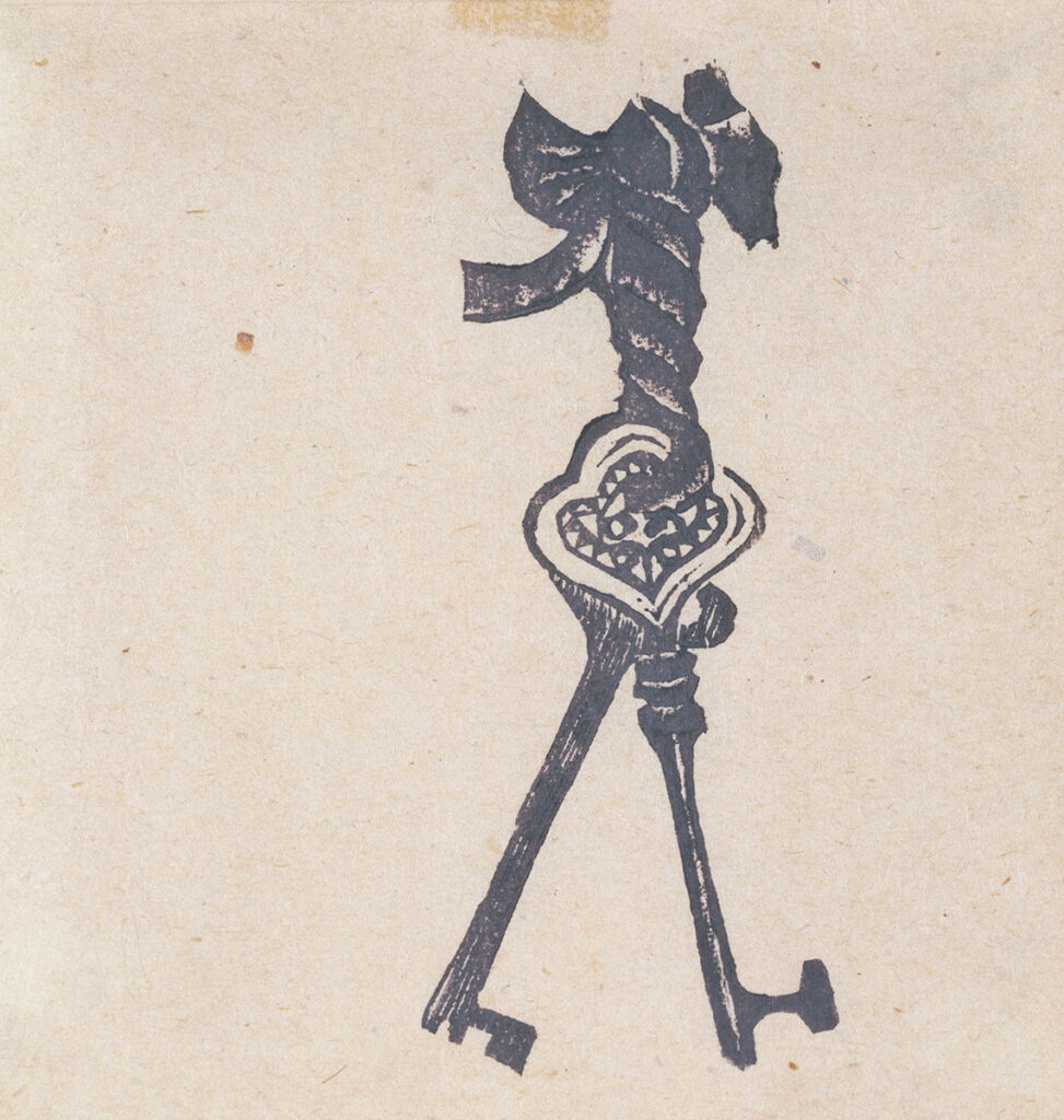作品画像：JEU D’OBJET 1　鍵