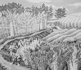 作品画像：海辺麦秋