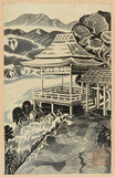 作品画像：石山［『近江八景』より］