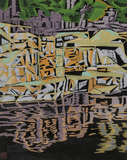 作品画像：寝覚岩壁 B