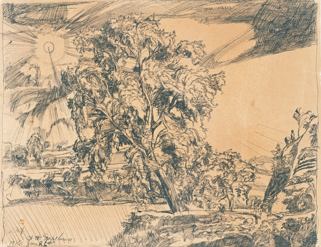 作品画像：風景（裾花）