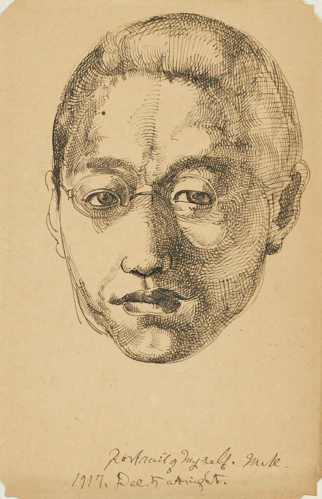 作品画像：自画像 1