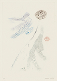 作品画像：逃げる人