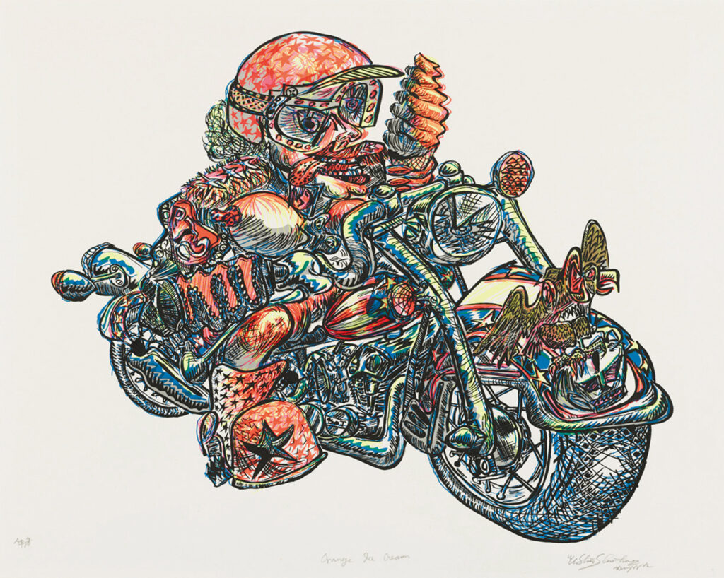 作品画像：Orange Ice Cream