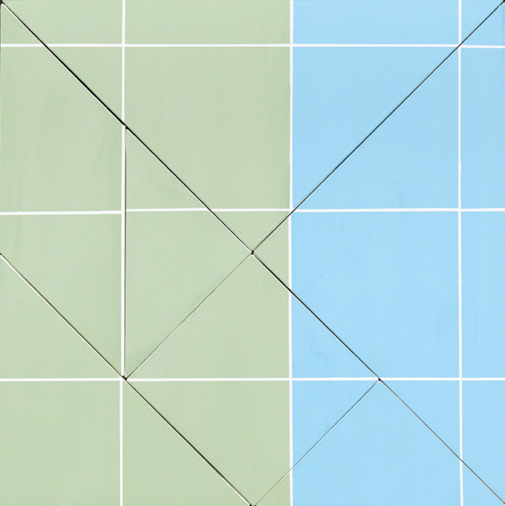作品画像：Tangram-Painting (Tile-A)
