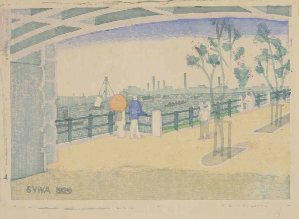 作品画像：向じま［『新東京百景』より］