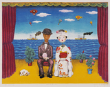 作品画像：記念写真（二人）