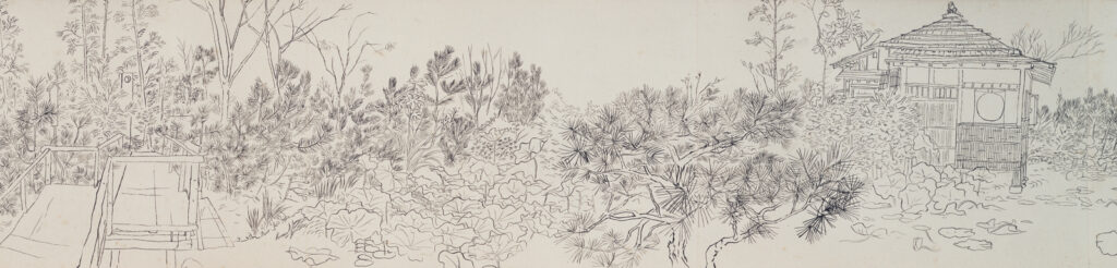 作品画像：隅田川両岸画巻 No.1