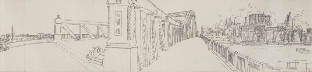作品画像：隅田川両岸画巻 No.2