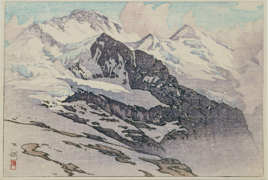 作品画像：ユングフラウ山