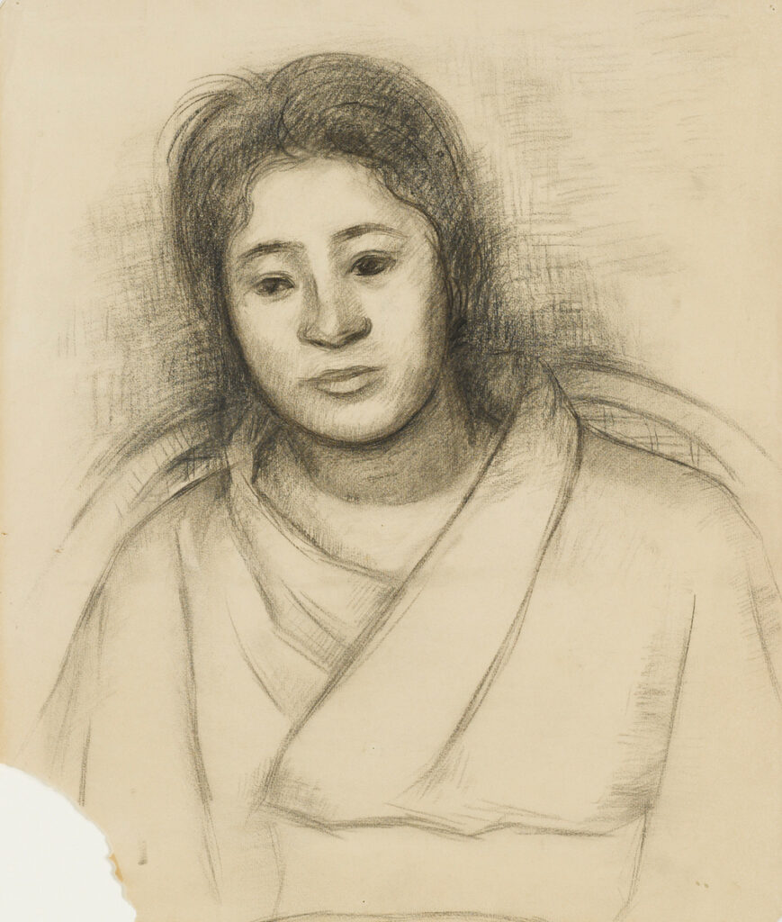 作品画像：婦人像
