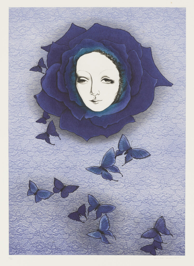 作品画像：薔薇・Blue Moon
