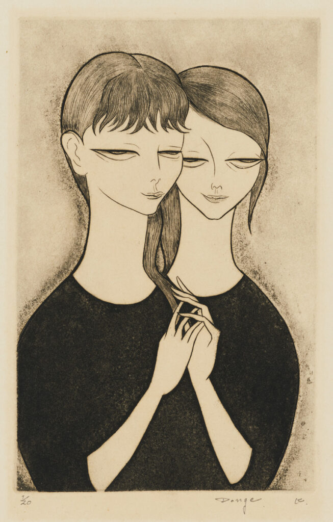 作品画像：二人