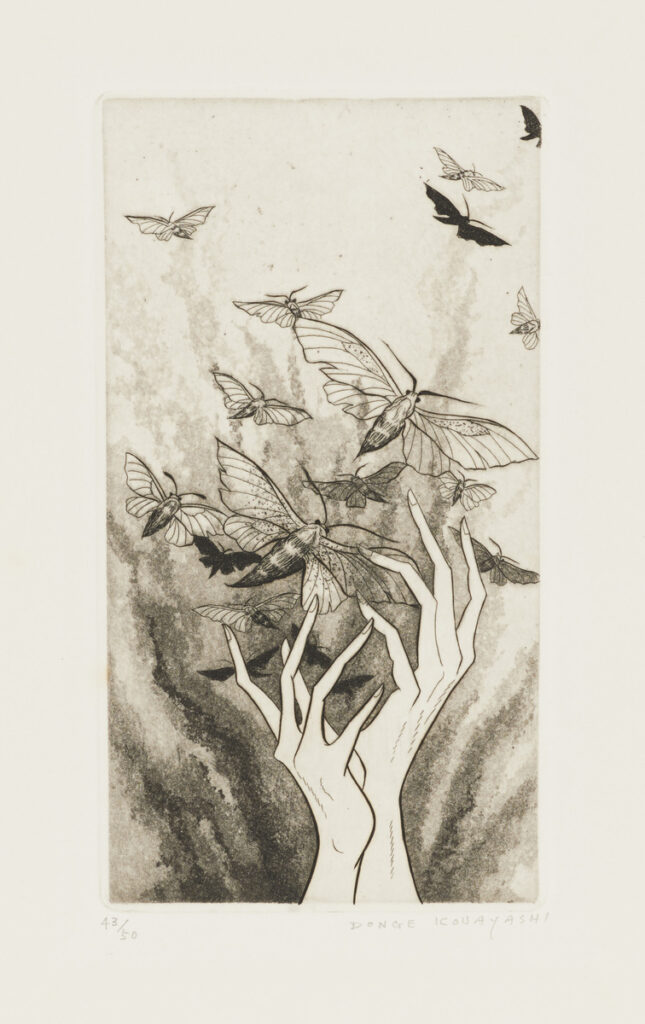 作品画像：枯れゆく花