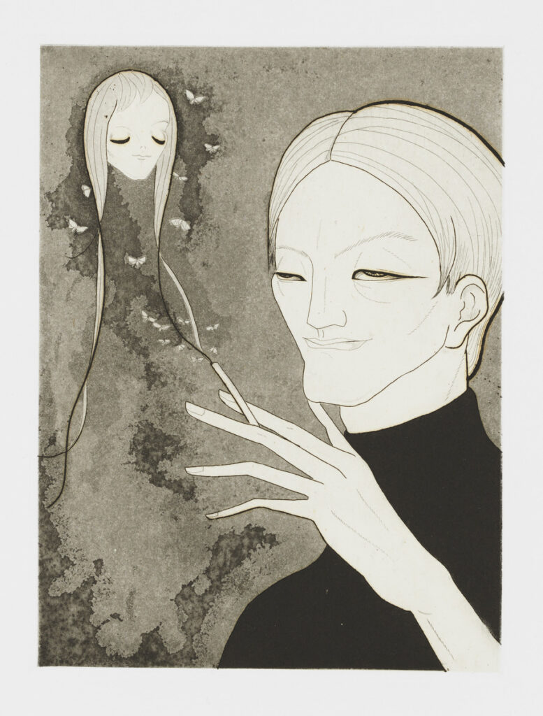 作品画像：酔ふ男