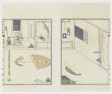 作品画像：室内画41－配置される円と回転図