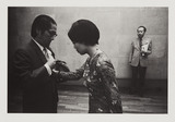 作品画像：［「第10回日本国際美術展　人間と物質」（1970年）記録写真］ ［松澤宥　パフォーマンス］
