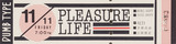 作品画像：[ダムタイプ関連資料一括] Pleasure Life チケット