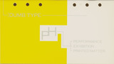 作品画像：[ダムタイプ関連資料一括] pH PERFORMANCE EXHIBITION PRINTED MATTER