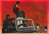 作品画像：議会をけす男（叛軍コラージュ17）