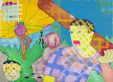 作品画像：協力しよう