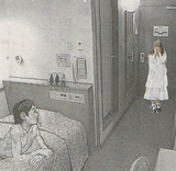 作品画像：部屋（新聞コラージュシリーズ）