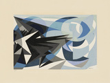 版画集『ART D’AUJOURD’HUI MAITRES DE L’ART ABSTRAIT – ALBUM 1』　未来派絵画