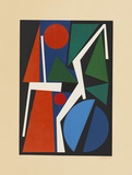 版画集『ART D’AUJOURD’HUI MAITRES DE L’ART ABSTRAIT – ALBUM 1』　狂