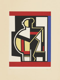 作品画像：版画集『ART D’AUJOURD’HUI MAITRES DE L’ART ABSTRAIT – ALBUM 1』　機械時代