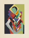版画集『ART D’AUJOURD’HUI MAITRES DE L’ART ABSTRAIT – ALBUM 1』　立体派風小品